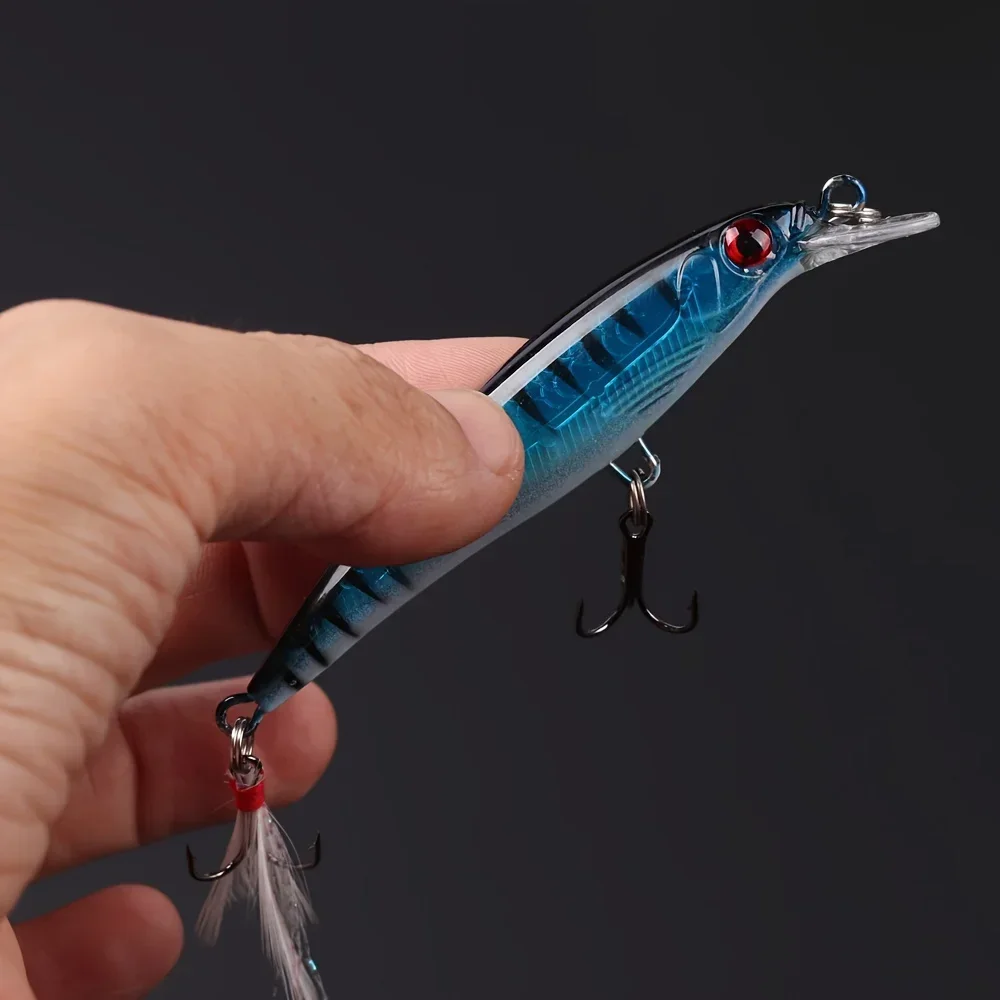 Laser 3D Eyes Bionic Minnow Fi - Fishing Hook review and price