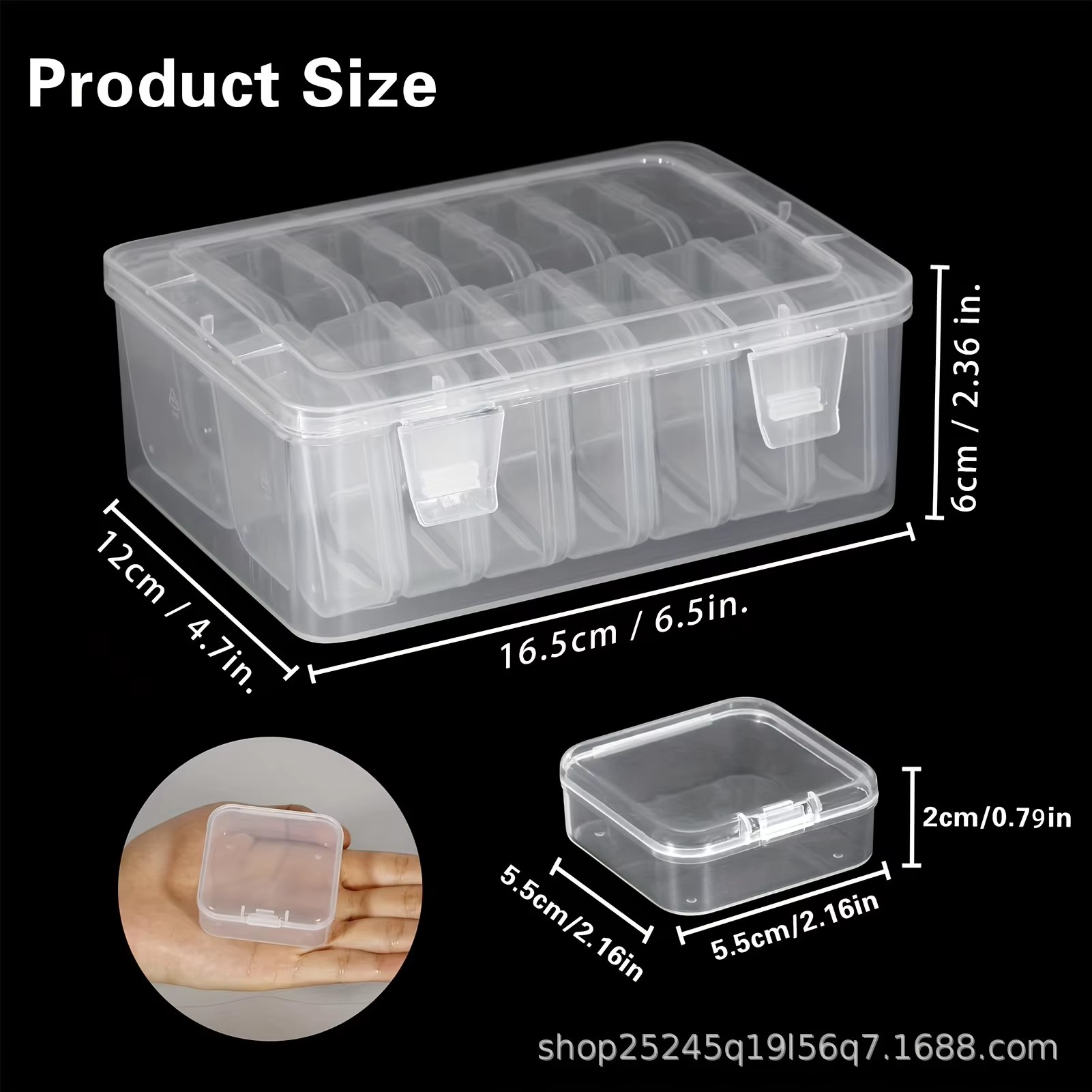 14Pieces  Clear Plastic Storag - Fishing Hook review and price