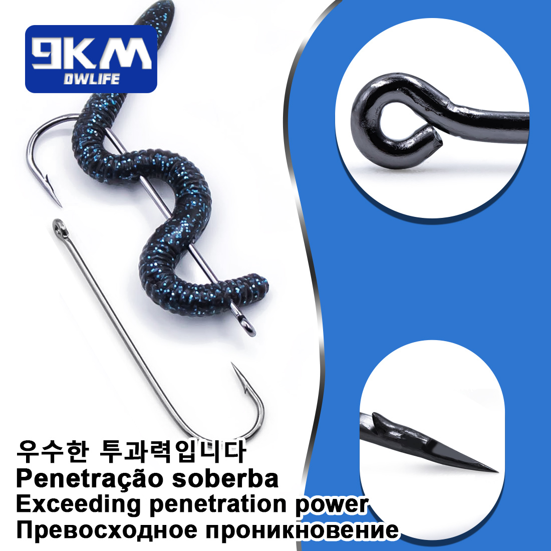 Fishing Hooks Long Shank Hooks - Fishing Hook Barbless review and price
