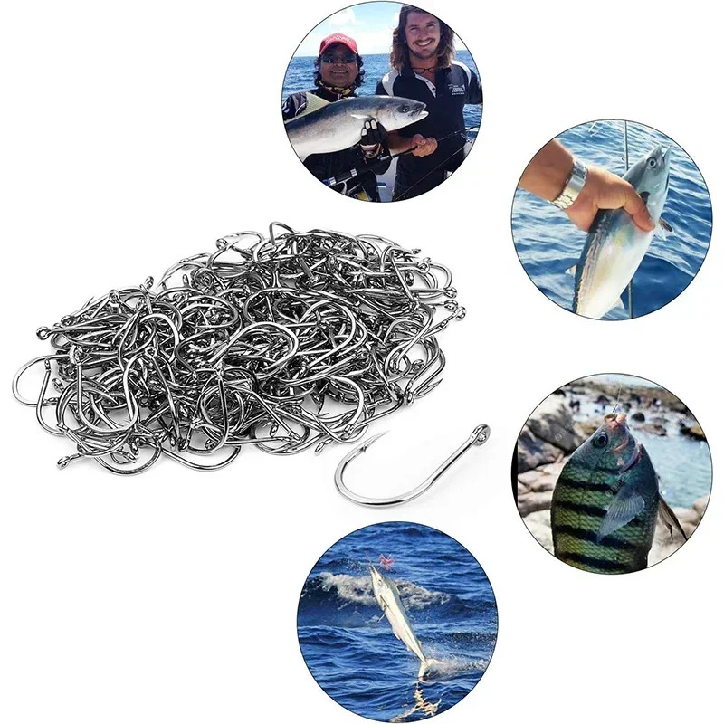 50-1600Pcs/BoxFishing Hooks Ca - Fishing Hook Barbless review and price