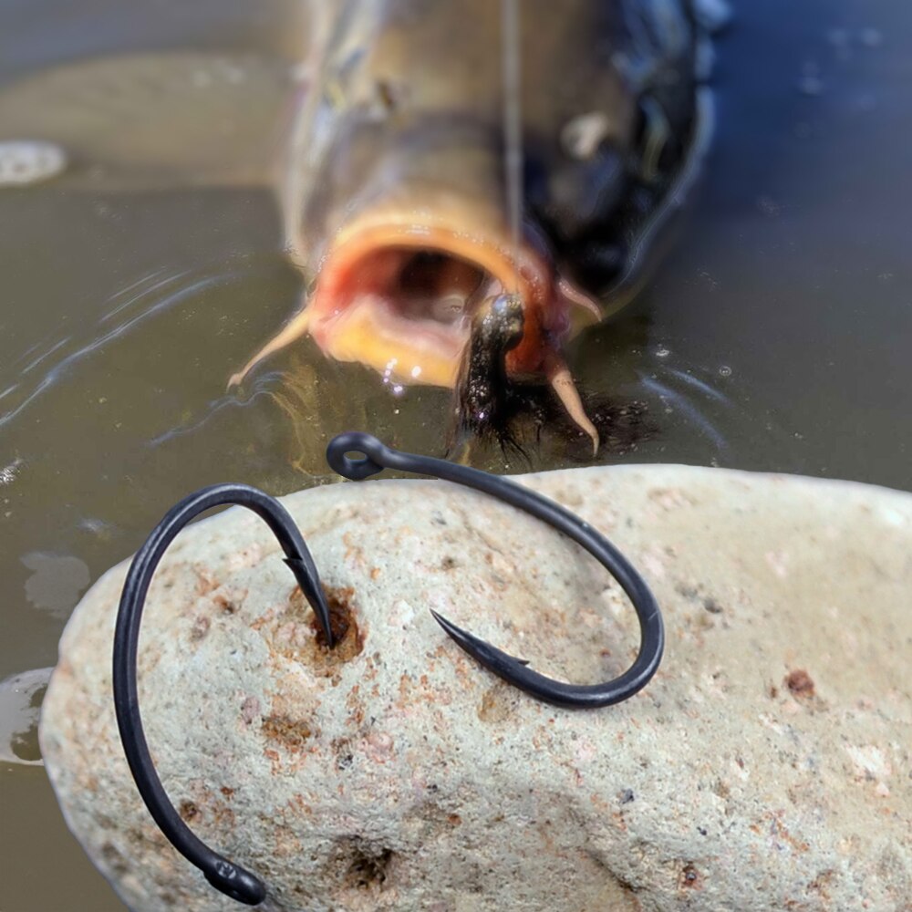 Hirisi Carp Fishing Hooks 50pc - Fishing Hook Barbless review and price