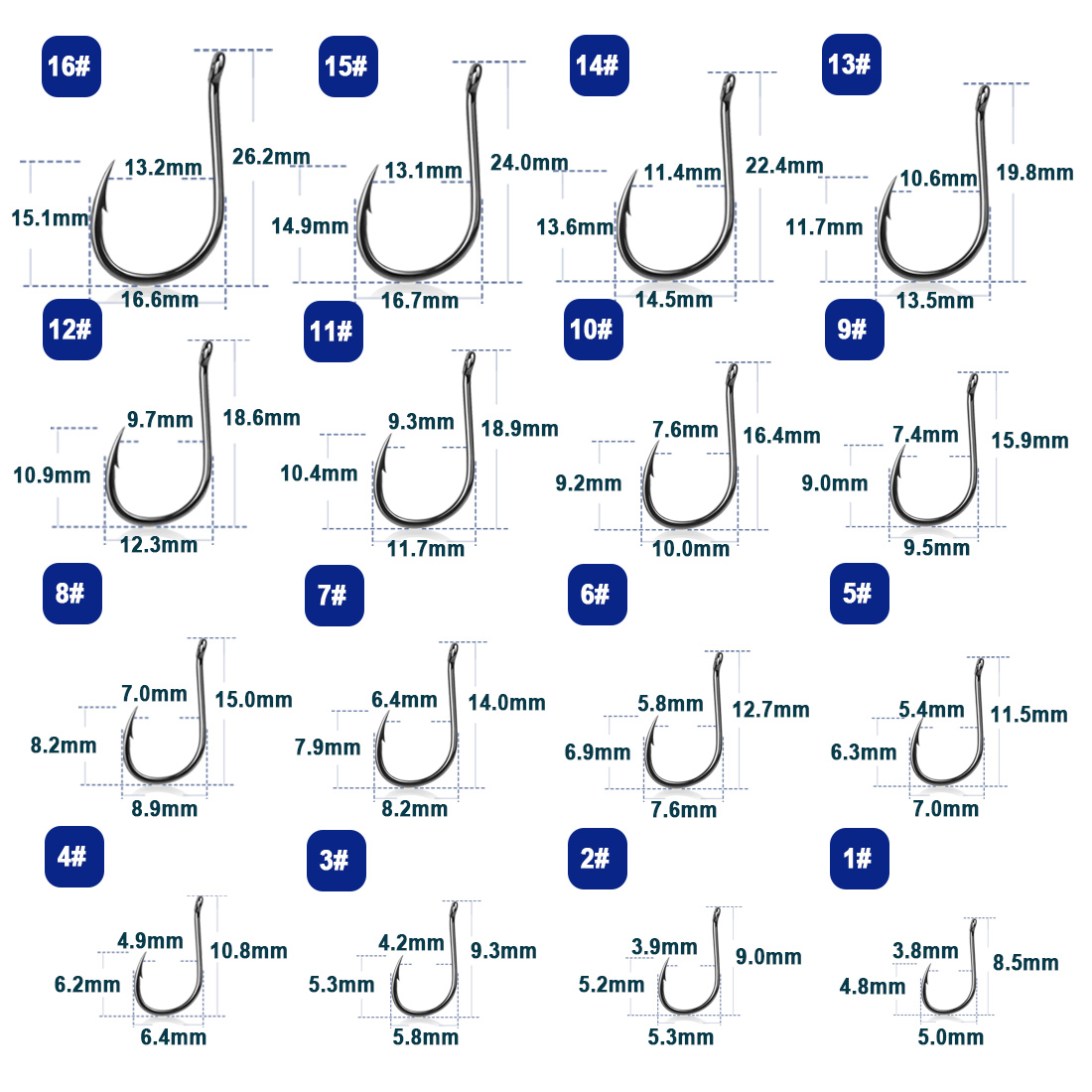 9KM Iseama Fishing Hooks 50~20 - Fishing Hook Barbless review and price