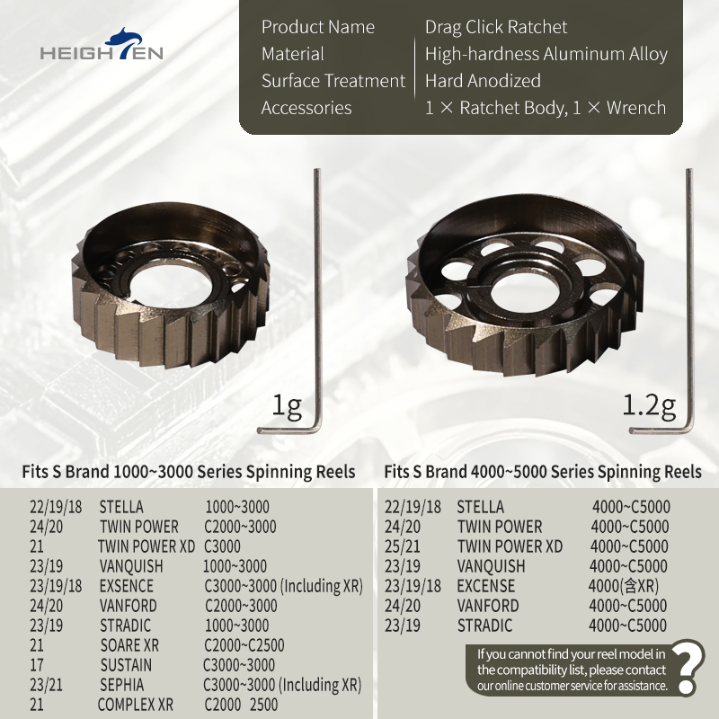 HEIGHTEN Drag Click Ratchet Sp - Shimano Reel Stradic review and price